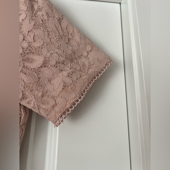 Rachel Parcell Blush Lace Dress Size XS - Picture 7 of 8